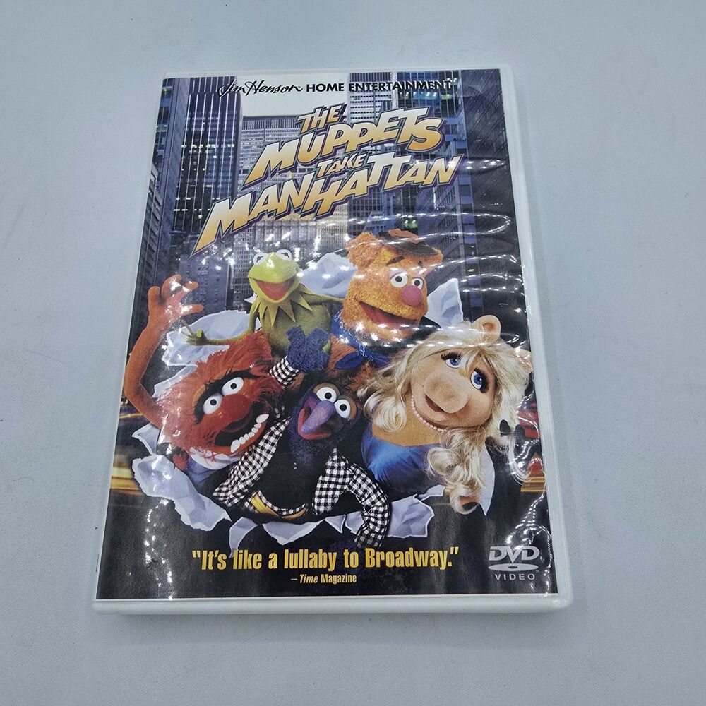 The Muppets Take Manhattan - Adventure,Comedy,Drama DVD Kids Movie